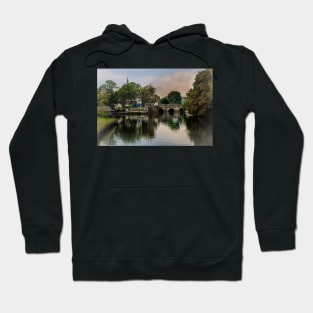 Above The Bridge In Abingdon Hoodie